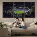 Los Angeles Dodgers Dodger Stadium Wall Art Canvas Print -