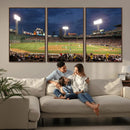 Boston Red Sox Baseball Team Print Canvas - Massachusetts