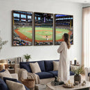 Texas Rangers Baseball Team Print - Arlington Globe Life