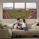 Cincinnati Reds Baseball Print Canvas- Cincinnati