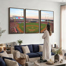 Cincinnati Reds Baseball Print Canvas- Cincinnati