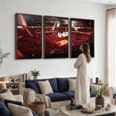 Houston Rockets Basketball Team Print Canvas- Houston Toyota