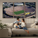 Michigan Wolverines Football Team Print - Ann Arbor Michigan