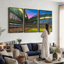 Milwaukee Brewers Baseball Team Print Canvas- American