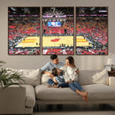 Miami Heat Basketball Team Print Wall Art- Kaseya Center by MyGreatCanvas | Canvas Wall Art Prints | Photo Prints & Wall Decor