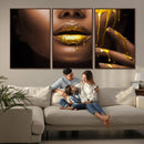 African American Art Black Woman Canvas Print, African Wall