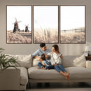 Farm Prints Set, Farmhouse Wall Art Canvas, Country House