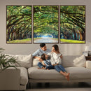 Wormsloe State Plantation Driveway Wall Art Canvas Print by MyGreatCanvas | Canvas Wall Art Prints | Photo Prints & Wall Decor