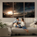 Avengers Planet Wall Art Canvas Print