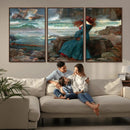 Miranda by the Shore Wall Art Canvas Print – Tempest Scene by MyGreatCanvas | Canvas Wall Art Prints | Photo Prints & Wall Decor