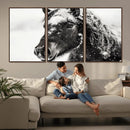 Framed Black and White Horse Wall Art | Ready to Hang and by MyGreatCanvas | Canvas Wall Art Prints | Photo Prints & Wall Decor