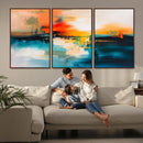 Colorful Abstract Wall Art | Bold Modern Canvas Print |