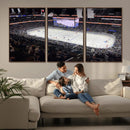 Amalie Arena Florida Wall Art Canvas Print - NHL Hockey by MyGreatCanvas | Canvas Wall Art Prints | Photo Prints & Wall Decor