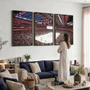 Barton Malow Little Caesars Arena Detroit Wall Art Canvas