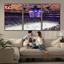 Madison New York Rangers Hockey Stadium Wall Art Canvas