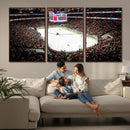 PNC Arena Raleigh North Carolina Hurricanes Hockey Stadium by MyGreatCanvas | Canvas Wall Art Prints | Photo Prints & Wall Decor