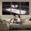 Rogers Place Edmonton Oilers Ice Hockey Stadium Wall Art,