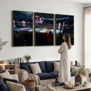 Rogers Arena Vancouver Canucks Ice Hockey Stadium Wall Art,