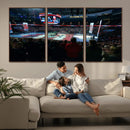Rogers Arena Vancouver Canucks Ice Hockey Stadium Wall Art,