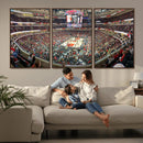 United Center Chicago Bulls Stadium Wall Art Canvas Print