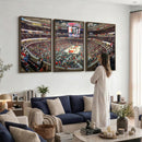 United Center Chicago Bulls Stadium Wall Art Canvas Print