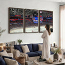 Washington Capitols New York Rangers Ice Hockey Game Stadium