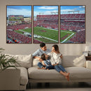 Florida Tampa Raymond James Stadium Wall Art Canvas Print -