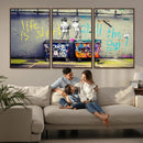 Banksy Life is Short Wall Art - Iconic Graffiti Art on by MyGreatCanvas | Canvas Wall Art Prints | Photo Prints & Wall Decor