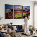 NC State Wolfpack Football Team Print - Raleigh
