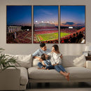 NC State Wolfpack Football Team Print - Raleigh