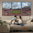 NC State Wolfpack Football Team Print Canvas- Raleigh