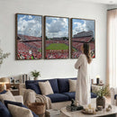 NC State Wolfpack Football Team Print Canvas- Raleigh