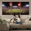 Framed Florida State Seminoles Football Team Print -