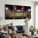 Framed Florida State Seminoles Football Team Print -