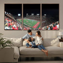 Houston Cougars Football Team Print - Houston TDECU Stadium by MyGreatCanvas | Canvas Wall Art Prints | Photo Prints & Wall Decor
