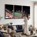 Houston Cougars Football Team Print - Houston TDECU Stadium