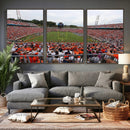 Virginia Cavaliers Football Team Print - Charlottesville Scott Stadium Print Wall Art Canvas by MyGreatCanvas | Canvas Wall Art Prints | Photo Prints & Wall Decor