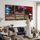 Virginia Tech Hokies Football Team Print - Blacksburg Lane