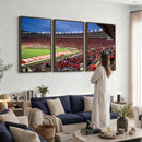 Wisconsin Badgers Football Team Print - Madison Camp Randall