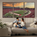 Camp Randall Stadium Wisconsin Badgers Large Wall Art Canvas