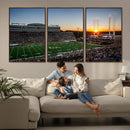 Demon Deacons Football Team Print Canvas- Winston-Salem by MyGreatCanvas | Canvas Wall Art Prints | Photo Prints & Wall Decor
