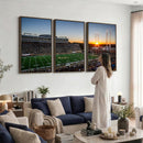 Demon Deacons Football Team Print Canvas- Winston-Salem