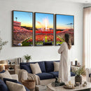 North Carolina State University Canvas Print, North Carolina