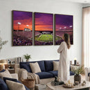 East Carolina University Pirates Football Print Canvas-