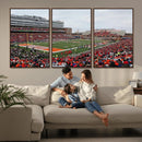 University of Illinois Fighting Illini Football Team Print - by MyGreatCanvas | Canvas Wall Art Prints | Photo Prints & Wall Decor