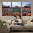 University of Illinois Fighting Illini Football Team Print by MyGreatCanvas | Canvas Wall Art Prints | Photo Prints & Wall Decor