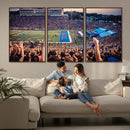 University of Kansas Jayhawks Football Team Art Print - by MyGreatCanvas | Canvas Wall Art Prints | Photo Prints & Wall Decor