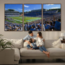 University of North Carolina Tar Heels Team Canvas Print -