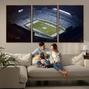 University of North Carolina Tar Heels Football Team Print - by MyGreatCanvas | Canvas Wall Art Prints | Photo Prints & Wall Decor