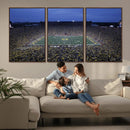 University of Michigan Wolverines Football Team Print - Ann by MyGreatCanvas | Canvas Wall Art Prints | Photo Prints & Wall Decor
